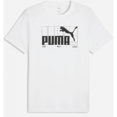 GRAPHIC TEE PUMA WHITE