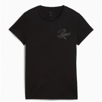 SCRIPT TEE PUMA BLACK